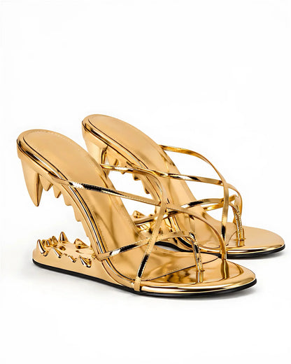 VELVET HEELS — BLACK