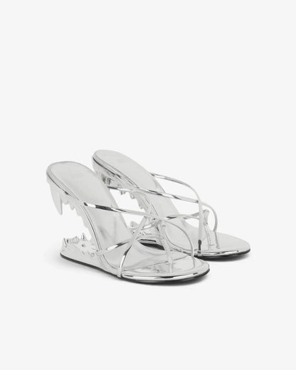 VELVET HEELS — BLACK
